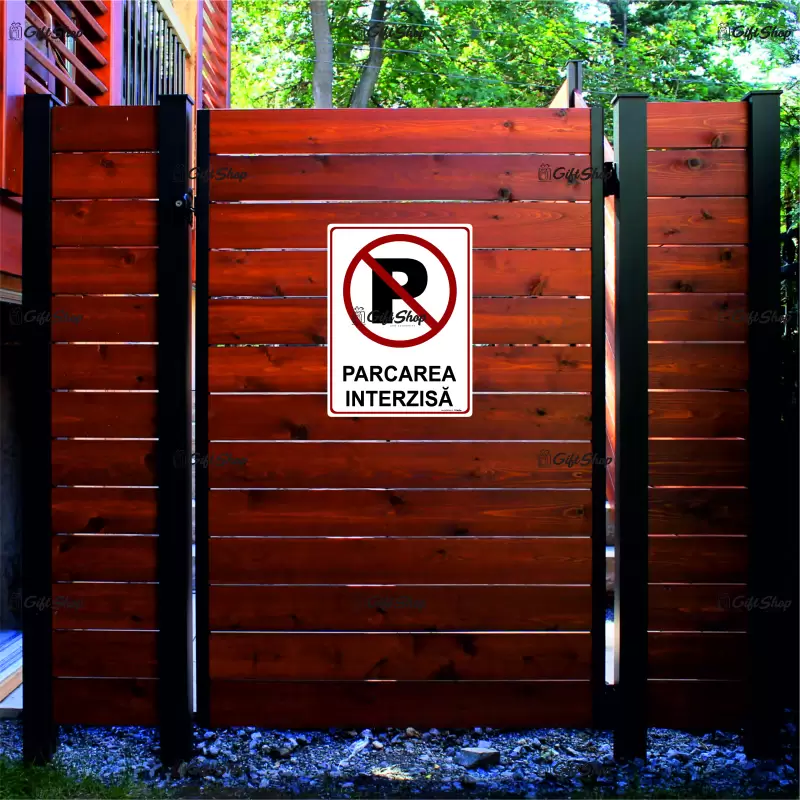 Parcarea interzisa, indicator  100x150 mm